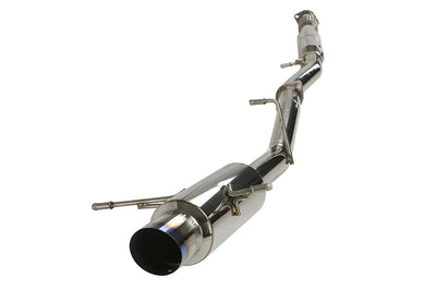 N1 Turbo Back Exhaust Resonated w/Catted Down Pipe - Subaru WRX/STI GD 01-07
