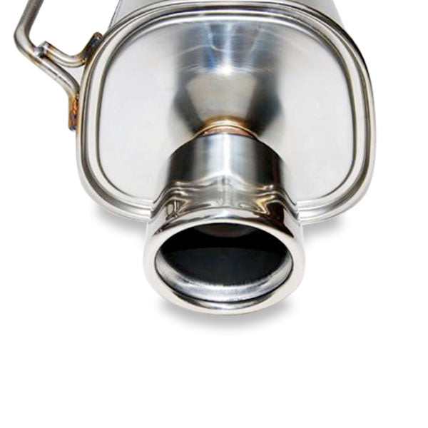 Q300 Cat Back Exhaust Single Exit - Subaru 08-10 WRX Sedan/Forester XT SH 08-13
