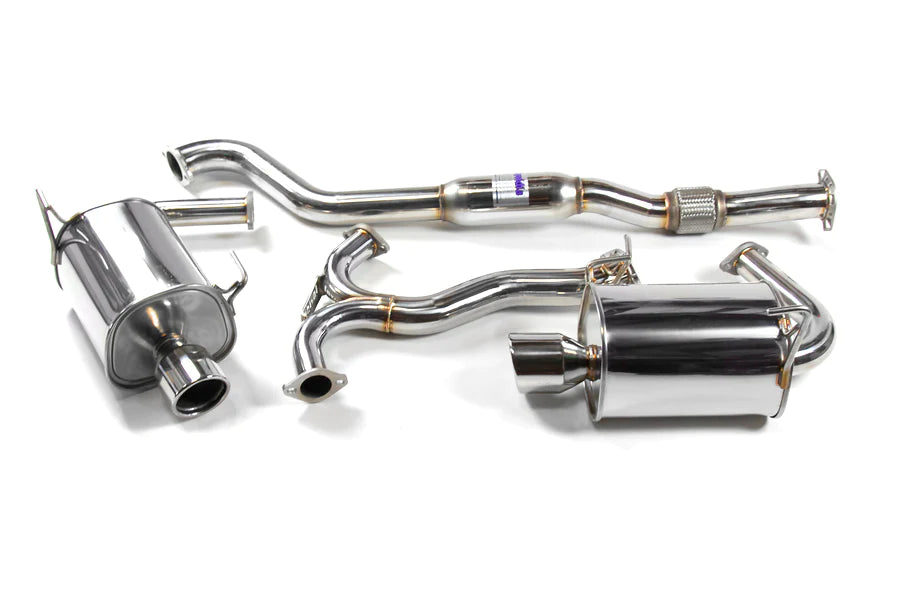 Q300 Cat Back Exhaust - Subaru 08-10 WRX Sedan/Forester XT SH 08-13