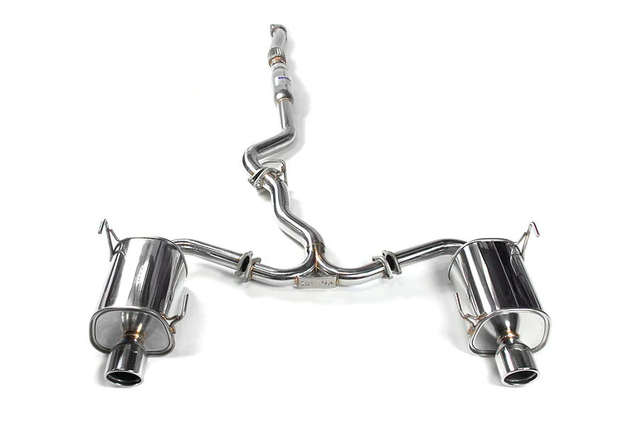 Q300 Cat Back Exhaust - Subaru 08-10 WRX Sedan/Forester XT SH 08-13