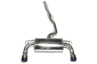 Q300 Turbo Back Exhaust w/PSR O2 Housing - Mitsubishi Evo X CZ4A