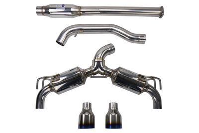 Dual N1 Cat Back Exhaust - Mitsubishi Evo X CZ4A