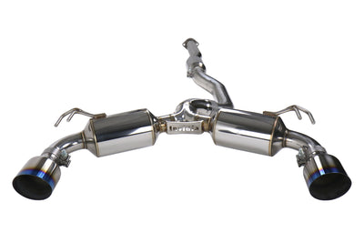 Dual N1 02 Housing Back Exhaust - Mitsubishi Evo X CZ4A