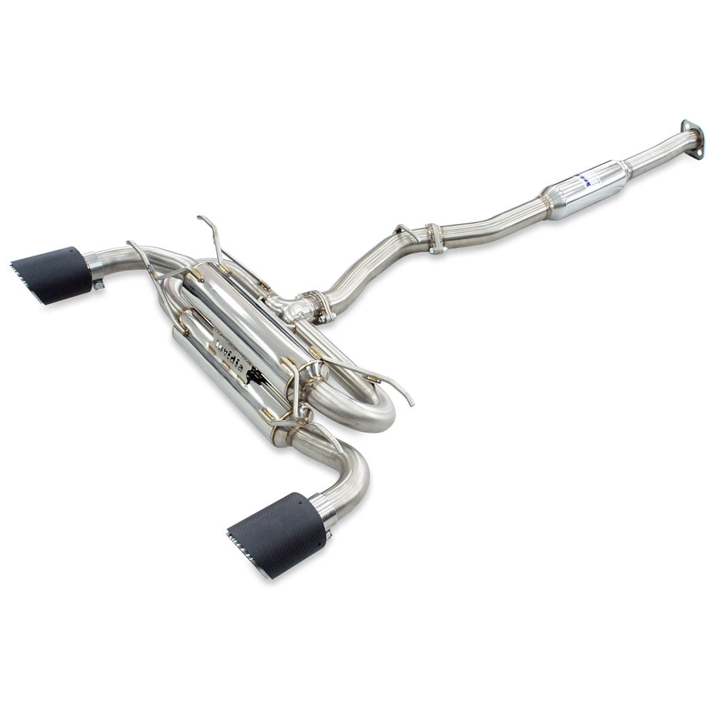 R400 70mm Engine Back Exhaust w/Invidia Equal Headers - Subaru BRZ & Toyota 86 12-21, 22+ (6MT)