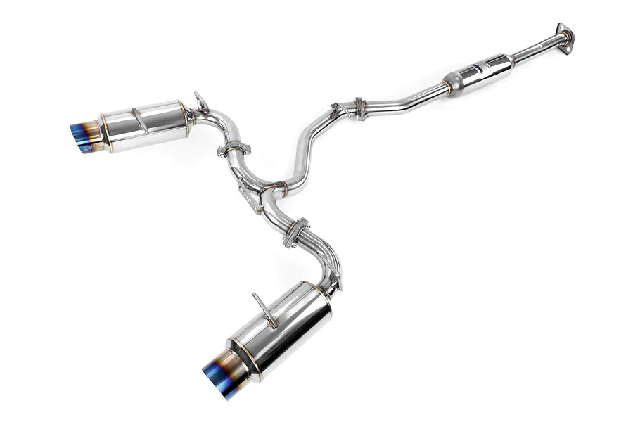 N1 Engine Back Exhaust w/Invidia Equal Headers - Subaru BRZ & Toyota 86 12-21, 22+ (6MT)