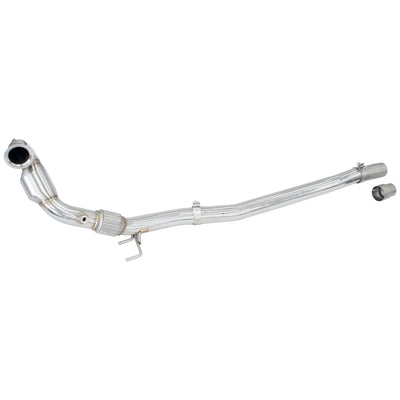 Q300 Valved Turbo Back Exhaust w/Round Tips - VW Golf R Mk7