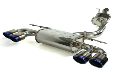Q300 Non-Valved Catback Exhaust w/Oval Tips - VW Golf R Mk7