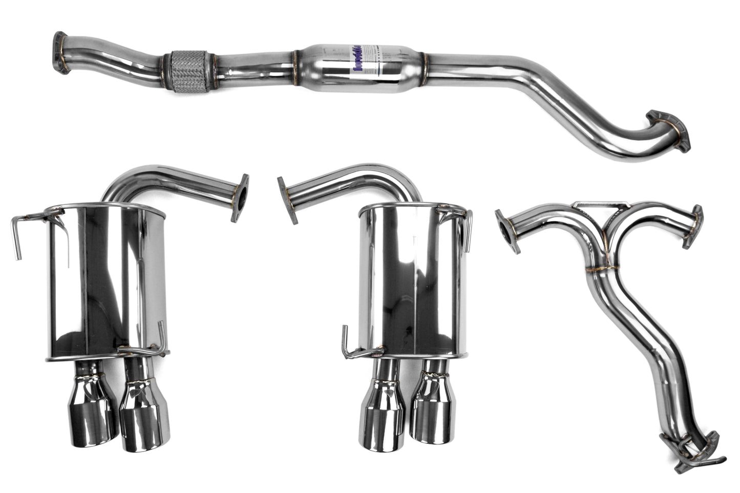 Q300 Cat Back Exhaust - Subaru WRX/STI 11-21
