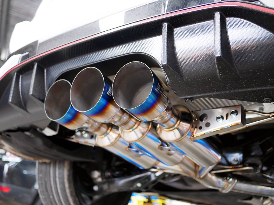 R400 Turbo Back Exhaust - Honda Civic Type-R FK8 17+