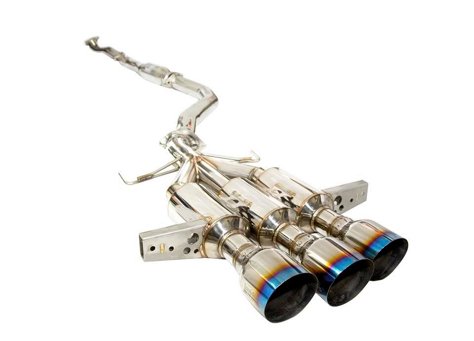 Invidia R400 Cat Back Exhaust Honda Civic Type R FK8 17 HS17CTRFGM3ST Invidia Exhausts