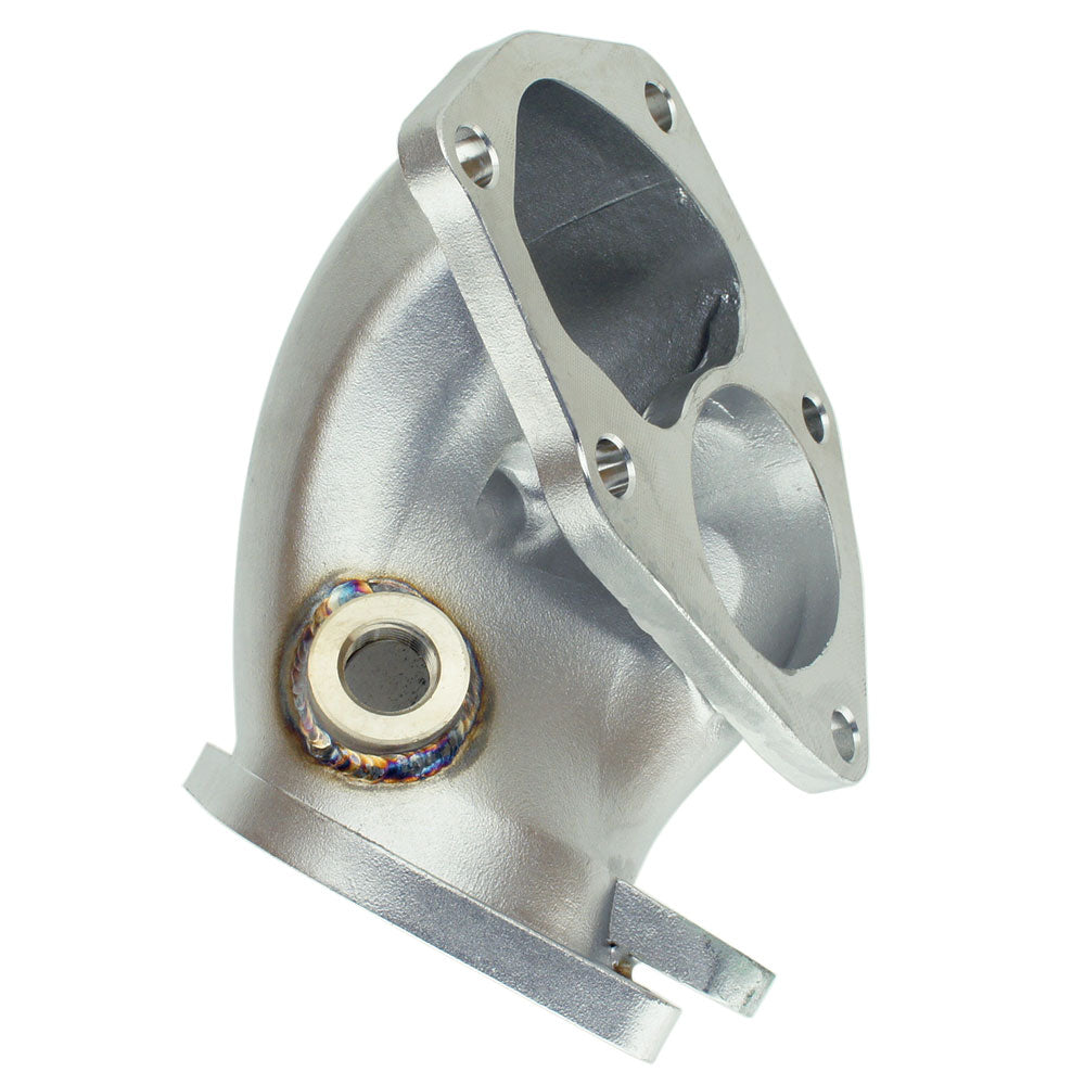 O2 Outlet Housing/Front Pipe Combo - Mitsubishi Evo 4-6 CP9A (Inc TME)