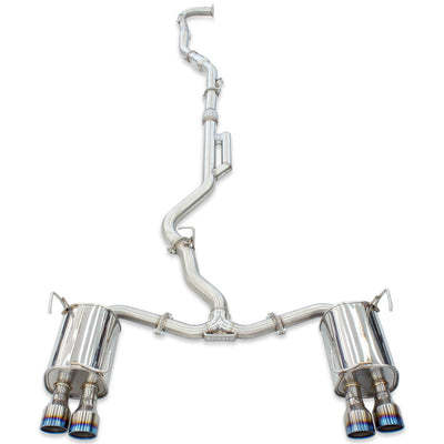 Q300 Turbo Back Exhaust - Subaru WRX VB 22+ (Sedan CVT Auto)