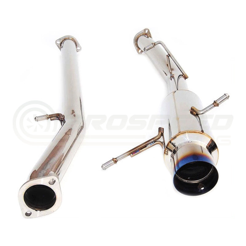 Invidia N1 ステンレス インプレッサ GRB GRF Invidia N1 Single Stainless Steel Catback Exhaust w