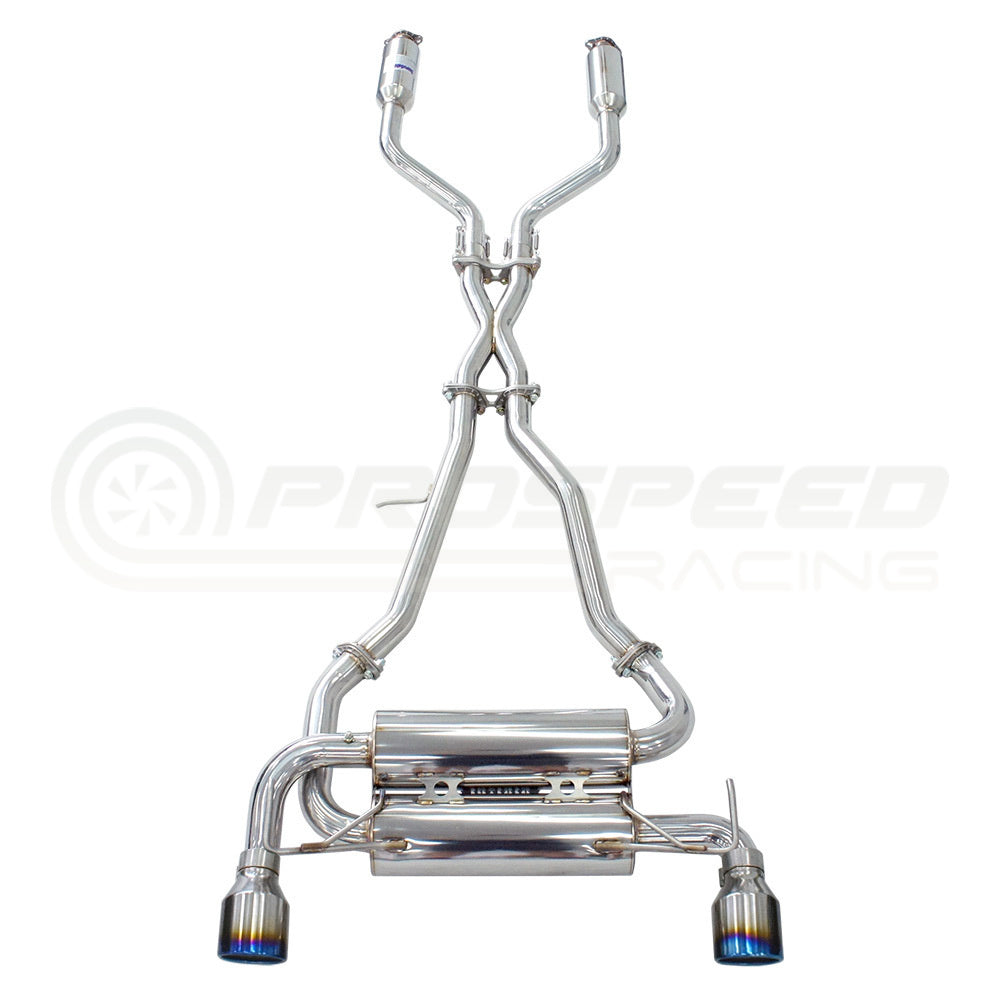 Invidia Gemini Cat Back Exhaust - Nissan Skyline V36/Infiniti G37 V36 (Coupe) HS07IG7GID