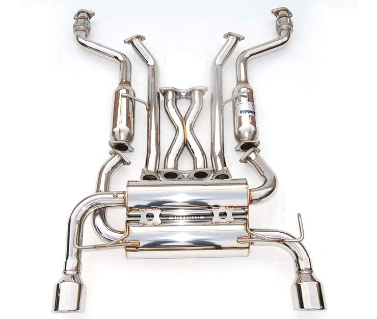 Invidia Gemini Cat Back Exhaust - Infiniti FX35 09-12 (3.5L V6) HS09IFXGIS