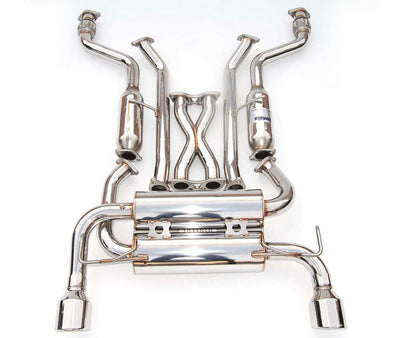 Invidia Gemini Cat Back Exhaust - Infiniti FX35 09-12 (3.5L V6) HS09IFXGIS