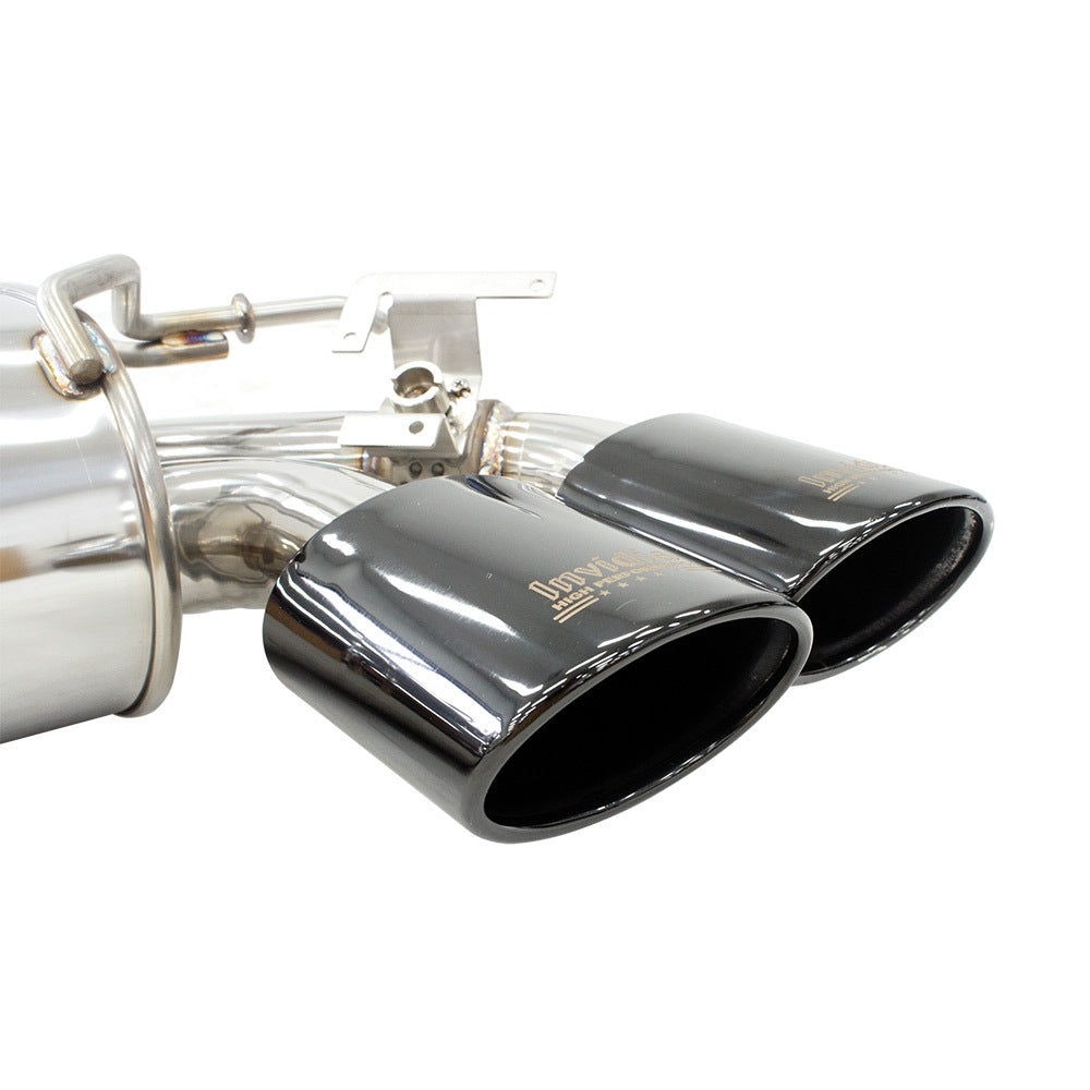 R400 Valved Cat Back Exhaust w/Oval Tips - VW Golf R Mk7