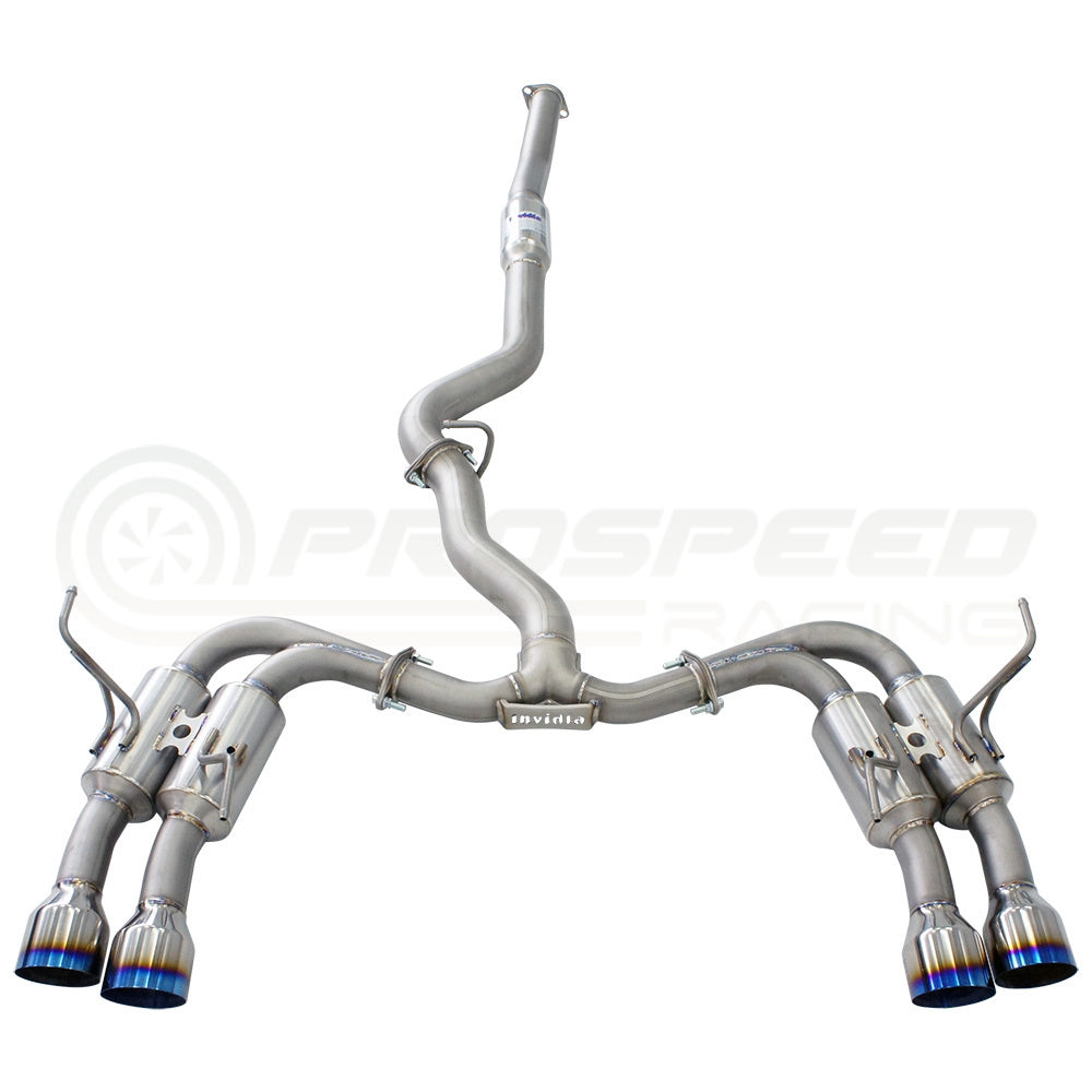 Invidia Titan G5 Titanium R400 Cat Back Exhaust - Subaru WRX