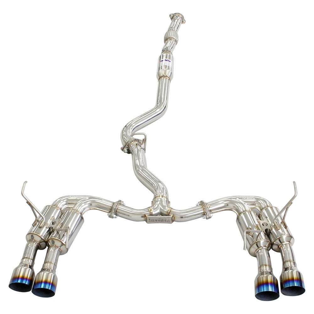 Invidia R400S Cat Back Exhaust - Subaru WRX/STI 11-21 (Sedan) HS15STIAGM4SS