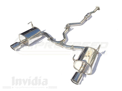 Invidia Q300 Cat Back Exhaust - Subaru Levorg VM 14-20 HS15SVG2QD1RS