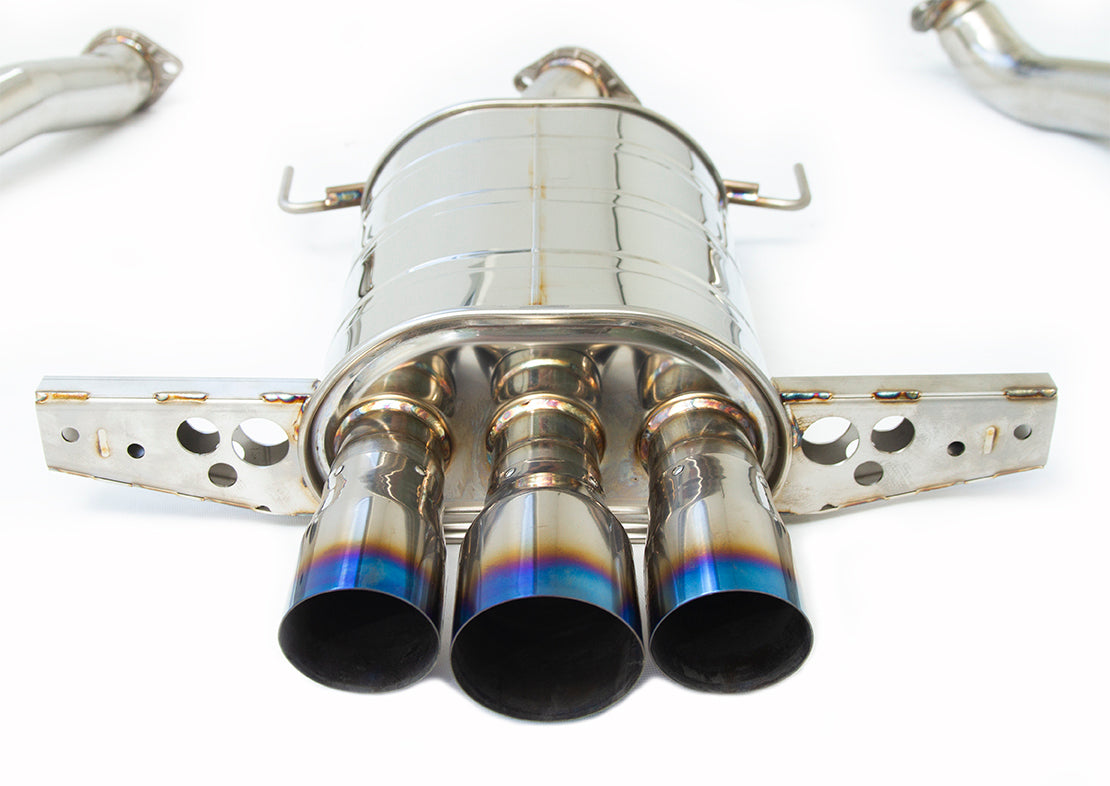 Q300 70mm Cat Back Exhaust - Honda Civic RS FK7 16-21 (1.5T Centre Exit)