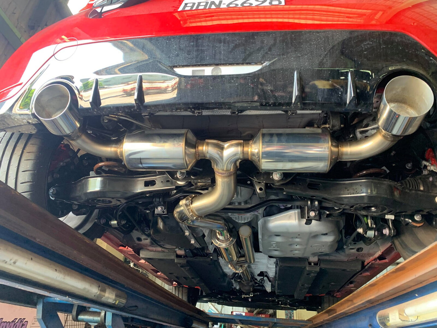 N2 Cat Back Exhaust - Toyota Yaris GR XPA16R