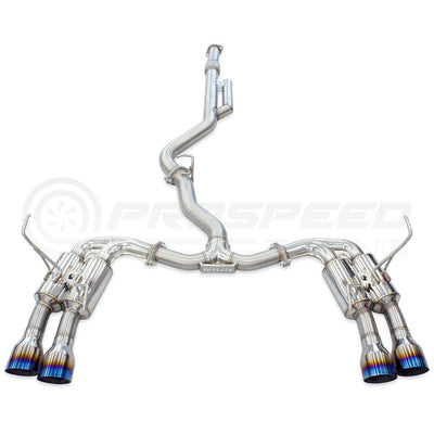Invidia R400 Cat Back Exhaust - Subaru WRX VB 22+ (Sedan) HS22SW4GM4SB