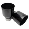 Q300 Turbo Back Exhaust w/PSR O2 Housing - Mitsubishi Evo X CZ4A
