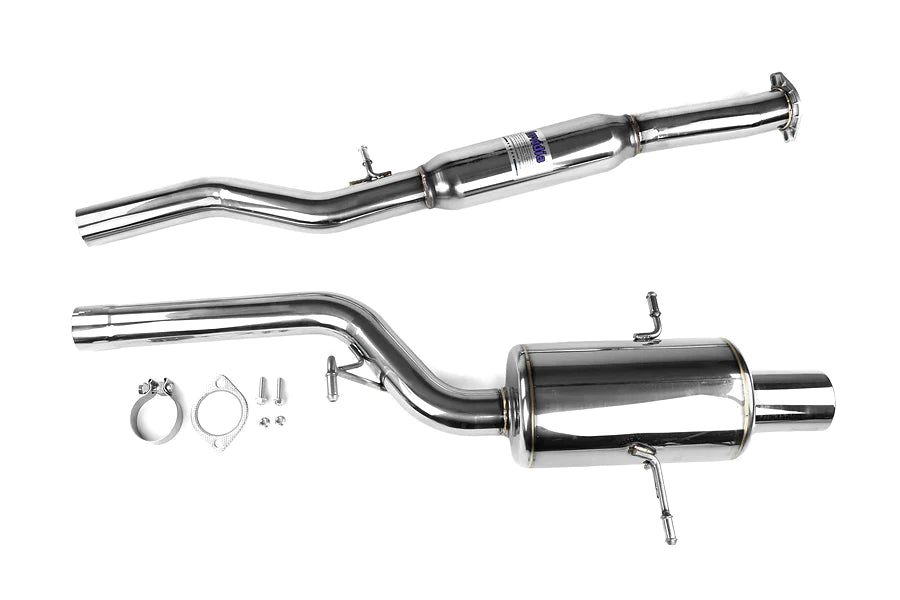 G200 Turbo Back Exhaust w/Hyperflow Down Pipe - Subaru Forester XT SG 03-08