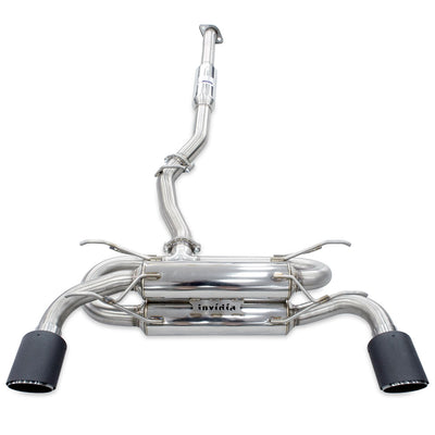 R400 70mm Engine Back Exhaust w/Invidia Equal Headers - Subaru BRZ & Toyota 86 12-21, 22+ (6MT)