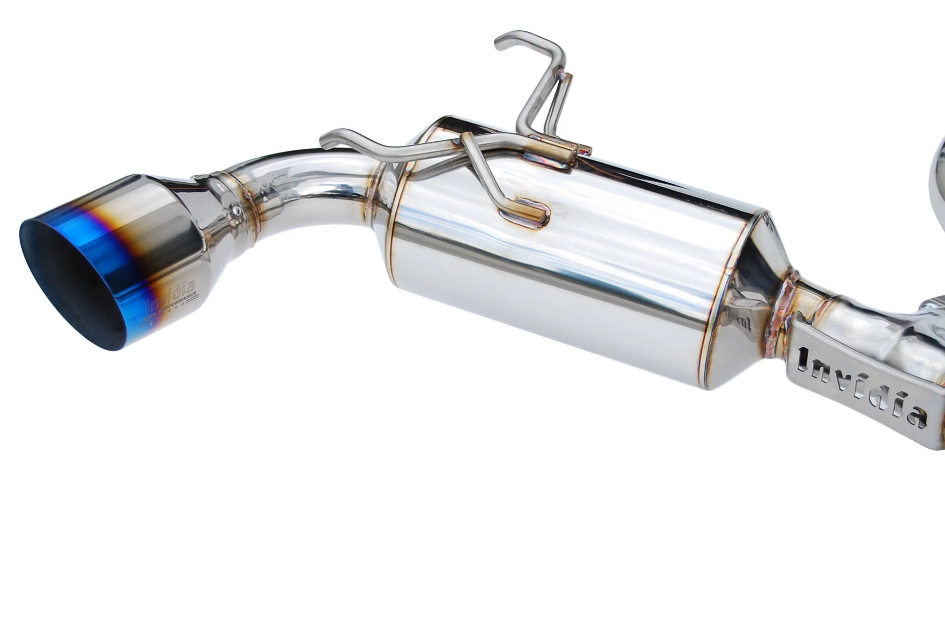 INVIDIA N1 Dual Stainless Tip Catback Exhaust System For Subaru BRZ / Scion FRS / Toyota GR86 86 (2013-2024) – HS12SSTGTP
