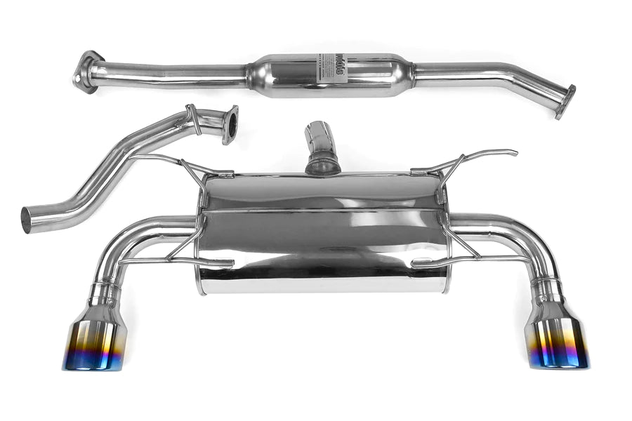 Q300 70mm Engine Back Exhaust w/Invidia Equal Headers - Subaru BRZ & Toyota 86 12-21, 22+ (6MT)