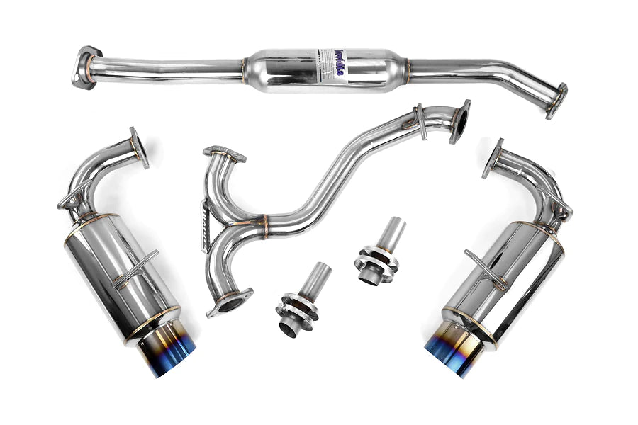 N1 Engine Back Exhaust w/Invidia Equal Headers - Subaru BRZ & Toyota 86 12-21, 22+ (6MT)