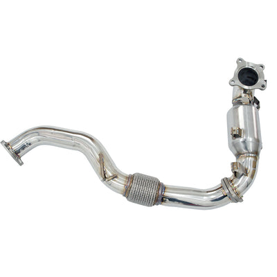70mm Front Pipe/Catted Down Pipe Combo - Honda Civic Inc RS FC/FK 16-21 (1.5T)