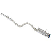 Q300 Valved Cat Back Exhaust w/Straight Cut Ti Tips