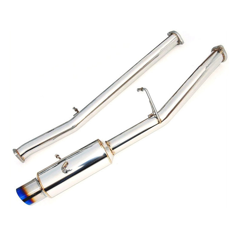 Invidia N1 Cat Back Exhaust Non Resonated - Subaru WRX/STI GD 01