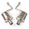 Invidia Q300 Diff Back Exhaust - Lexus IS250 GSE30R 13-15/IS350 GSE31R 13-21 HS13LISG3S