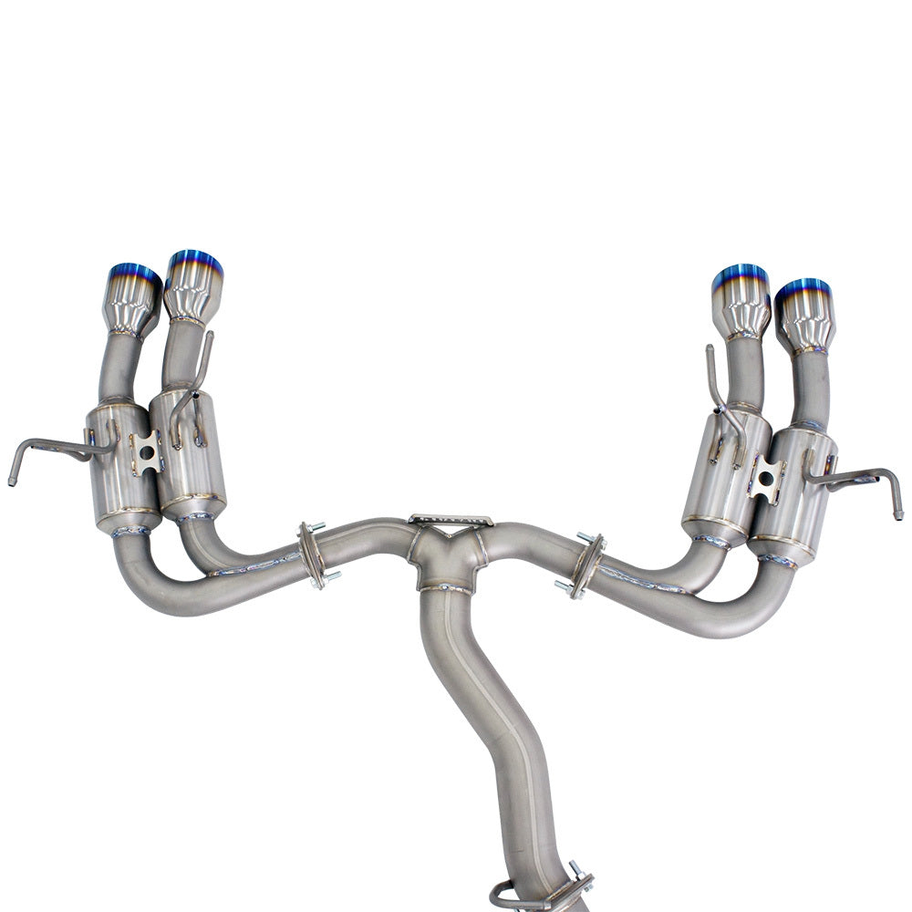 Invidia Titan G5 Titanium R400 Cat Back Exhaust - Subaru WRX/STI